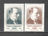 Turcia.1989 Presedintele Ataturk ST.145, Nestampilat