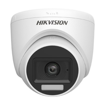 Camera analog 4K, lentila 2.8mm, IR 20m, WL 20m, TVI/AHD/CVI/CVBS - HIKVISION DS-2CE76U0T-LPF-2.8mm SafetyGuard Surveillance foto