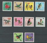 Rwanda 1972 - Păsări, fauna, serie neuzata