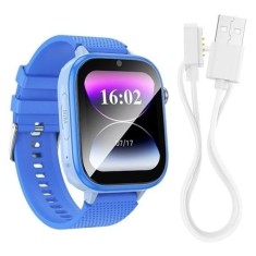 Smartwatch Copii cu Telefon, Hoco Y101 4G ,Bluetooth 5.0, NanoSIM, 680mAh, Multifunțional, Albastru