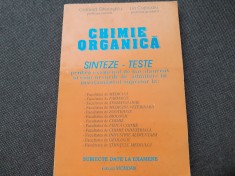 CHIMIE ORGANICA ~ SINTEZE ~ TESTE ~ CORNELIA GHEORGHIU / LIA COJOCARU