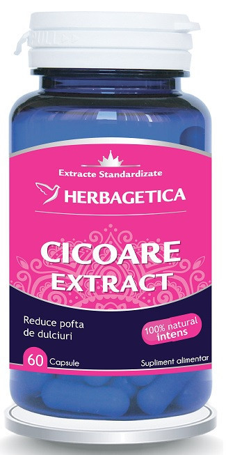 CICOARE EXTRACT 60cps HERBAGETICA