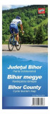 Harta Cicloturistică Judetul Bihor cu Trasee, Paperback, Scara 1:160.000, Schubert &amp; Franzke
