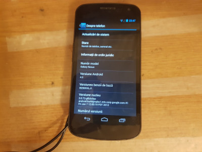 Placa de baza Smartphone Samsung Nexus I9250 Liber de retea Livrare gratuita! foto