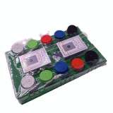 Set Poker cu 100 de Jetoane, Covoras, Blackjack, 2 Pachete Carti, 60 cm