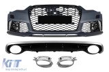 Pachet RS6 potrivit pentru Audi A6 C7 sedan, break 2015-2018 pentru modelul cu bara de protectie spate standard Performance AutoTuning