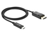 Cablu DisplayPort USB C, 1m, textilă