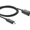 Cablu DisplayPort USB C, 1m, textilă