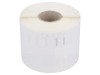 Bandă Albă 54mm x 70mm cu Caracter Negru DYMO LW450