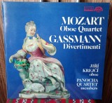 Disc vinil Mozart*, Gassmann* - Jiř&iacute; Krejč&iacute; (2), Panocha Quartet Members* - Oboe Quartet / Divertimenti NM-