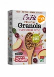 Granola cu cirese si mere fara gluten, 250g, Avena GoFit