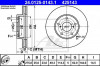 Disc frana TOYOTA RAV 4 II (CLA2, XA2, ZCA2, ACA2) (2000 - 2005) ATE 24.0125-0143.1