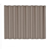 Draperie opaca cu inele Jemidi, 300 x 245 cm, Maro, Poliester, 55275.24.02