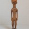 Veche figură antropomorfă stilizată de lemn Africa de Vest sau Centrala
