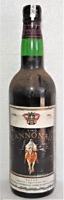 A 57 VIN ROSU CANNONAU DI SARDEGNA, CL 72 GR 14 RECOLTARE 1968 foto