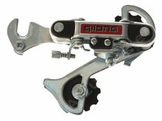 Schimbator spate, prindere ax HG04, 6-7 viteze, culoare argintiu Cod:MXR50169