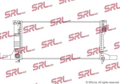 Radiator Geely Tugella; Lynk &amp;amp;amp; Co 01; Volvo Xc40, motor: 1.5 T, 2.0 T, intrare/iesire conectare rapida; Mhev, 705x343x16, SRLine, Aluminiu/ foto
