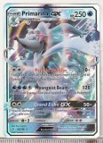 bnk crc Cartonas Pokemon 2017 Primarina GX 42/149 holo