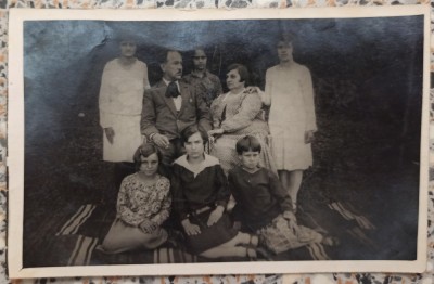 Amintire de la Baile Olanesti, 1928// foto tip CP foto