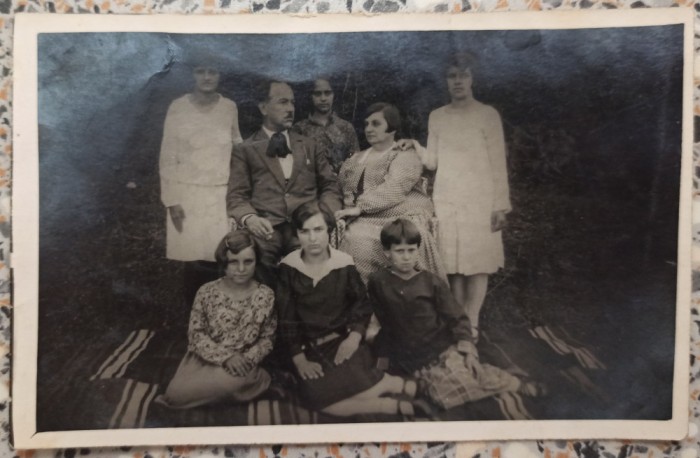 Amintire de la Baile Olanesti, 1928// foto tip CP