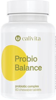 ProbioBalance Supliment Alimentar Pro si Prebiotice (60 tablete masticabile) - Calivita foto