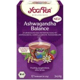 Ceai bio Ashwagandha Balance 17 pliculețe a 2, 0, 34, 0g Yogi Tea
