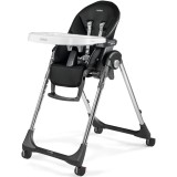 Scaun de masa 2 in 1 Peg Perego, Prima Pappa Zero Follow Me, Hi Tech Licorice, de la nastere