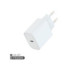 Incarcator rapid Fulmova 25W USB-C alb pentru priza EU
