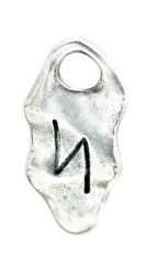 Pandantiv talisman cu rune Sigil foto