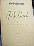 Partitura, 6 suite franceze - J.S. Bach