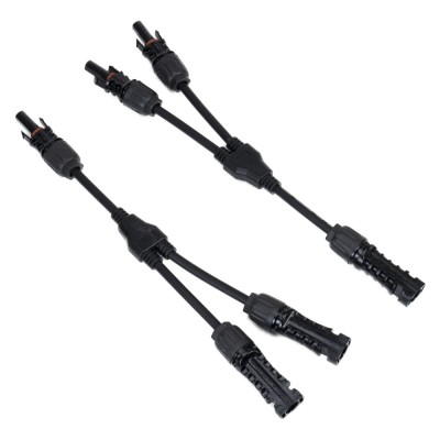 Aproape nou: Set conectori spliter PNI MC4 Y flexibil, mama-tata pentru cablu solar foto