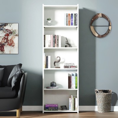 Biblioteca Smart Home, 5 rafturi, 60 x 180 x 20 cm foto