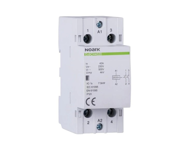 Contactor modular 63A 2ND Ex9CH63 230V Noark 102423