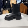 Botine Damă Chelsea din Piele Naturală 100% &ndash; Model Clasic, Talpă Antiderapantă, &icirc;n cutie, nou, 36 - 40, Piele naturala, Negru