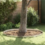 VidaXL &Icirc;mprejmuire pentru gazon Argintiu 450 x 15 cm Oțel inoxidabil