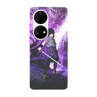 Husa compatibila cu Huawei Nova Y70 model Sasuke Uchiha Susano, Silicon, TPU, Viceversa foto