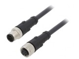 Cablu de Conectare M12 8 PIN 2m 30VAC 4A PUR
