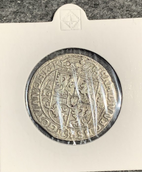 Moneda 1 ort 1622 Polonia argint