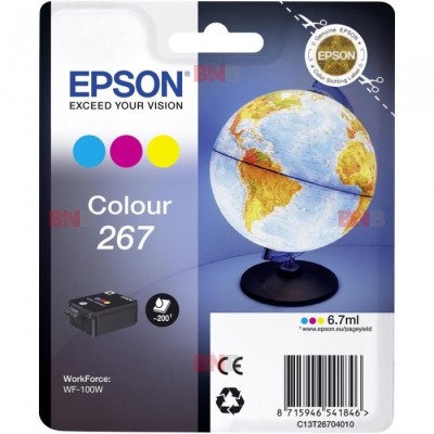 Cartus Original Epson 267 Color C13T26704010 foto