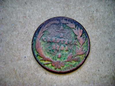 A570-Monede Kreuzer Austria vechi bronz circulate Romania. Pret pe bucata. foto