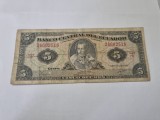 Cumpara ieftin Bancnota ecuador 5 s 1983 (hy)1