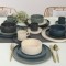 Keramika Set de vesela - River Stackable - 20 bucăți - 4 - Stoneware