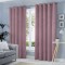 Draperie tip tesatura in cu inele auriu antic, Madison, 150x255 cm, densitate 700 g/ml, Taras, 1 buc