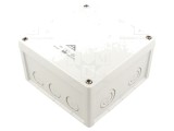 Cutie de conexiuni IP67, gri, 152x152x85 mm