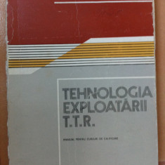 tehnologia exploatarii TTR manual cursuri de calificare telecomunicatii 1981 RSR