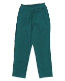 Pantaloni Medicali cu Elastic Pe Stil, Turcoaz Inchis cu Elastan - L