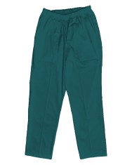 Pantaloni Medicali cu Elastic Pe Stil, Turcoaz inchis cu Elastan Barbati - 3XL, talia-0-104cm foto