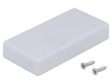 Carcasă universală ABS gri IP54 40x80x15mm