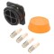 Conector circular mamă IP68 4 pini
