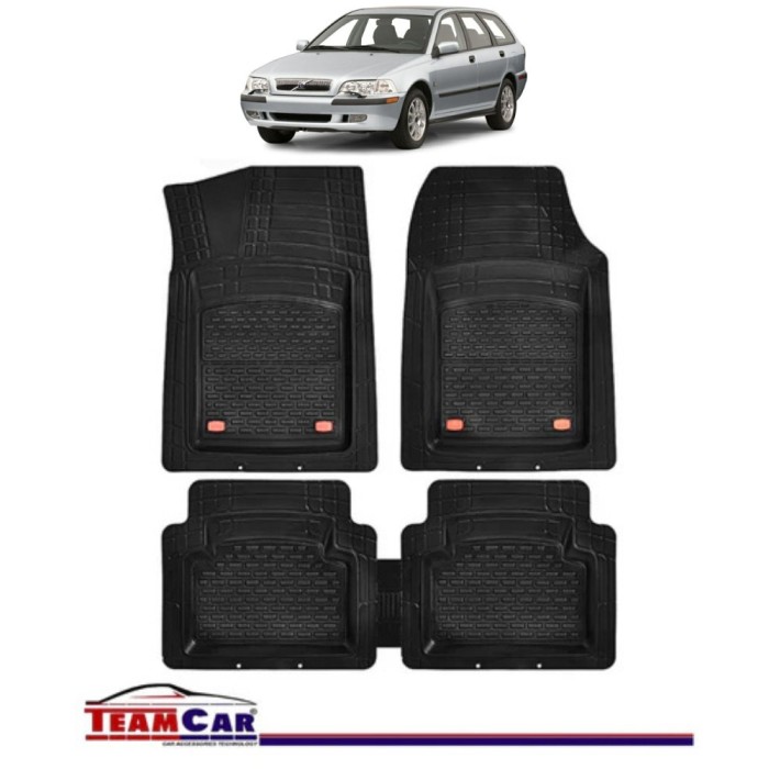 Covorașe Auto TeamCar&reg; Tip Tăviță Compatibile Volvo V40 Mk1 (1995&ndash;2004) - Combi